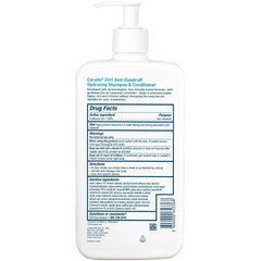 CeraVe Anti-Dandruff 2-in-1 Shampoo + Conditioner - 19 fl oz: No Fragrance Added, Hypoallergenic, Dye-Free, Daily Use