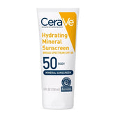 CeraVe Hydrating 100% Mineral Sunscreen for Body - SPF 50 - 5 fl oz: Lotion, No Fragrance Added, Contains Hyaluronic Acid