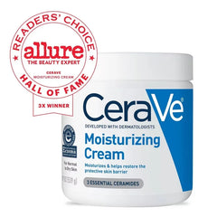 CeraVe Moisturizing Face & Body Cream for Normal to Dry Skin - 16 fl oz: Oil-Free, Contains Hyaluronic Acid, Contains Ceramides, Hypoallergenic