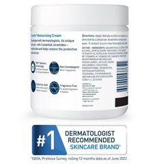 CeraVe Moisturizing Face & Body Cream for Normal to Dry Skin – 1.89 fl oz: Deep Hydration, Noncomedogenic, Paraben-Free