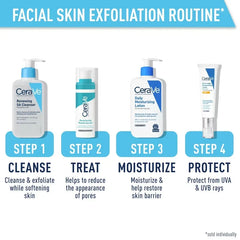 CeraVe Renewing SA Cleanser - 12oz: Noncomedogenic, Paraben-Free, With Salicylic Acid, For Normal, Sensitive Skin