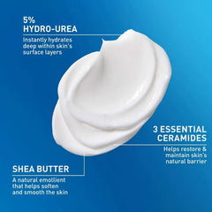 CeraVe Intensive Moisturizing Cream - 12oz: Paraben-Free, Contains Shea Butter, Noncomedogenic, Whole Body Application