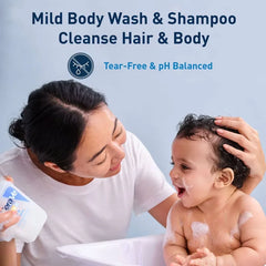 CeraVe Baby Gentle Bath Wash and Shampoo - 16 fl oz: Paraben-Free, Sulfate-Free, Alcohol-Free, Contains Hyaluronic Acid