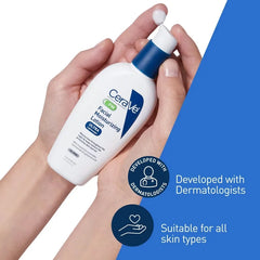 CeraVe PM Moisturizing Lotion, Night Cream for All Skin Types - 3 fl oz: No Fragrance Added, Noncomedogenic, Oil-Free
