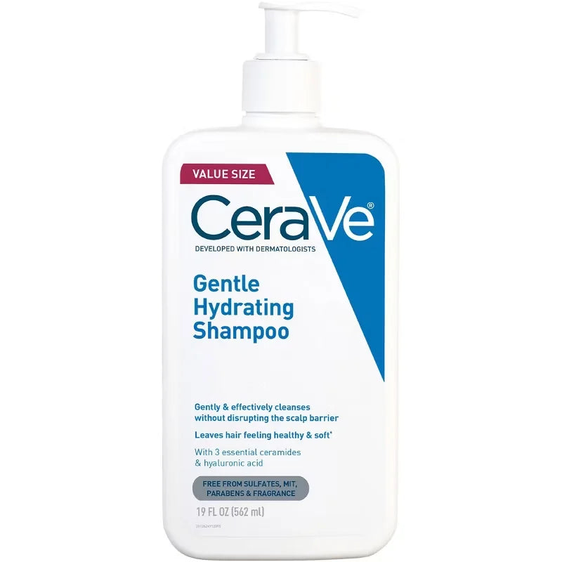 CeraVe Gentle Scalp Care Shampoo - 19 fl oz: Deep Hydration, All Hair Types, Daily Use, Paraben-Free