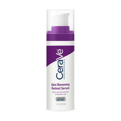CeraVe Skin Renewing Retinol Face Serum for Fine Lines and Wrinkles - 1oz: Paraben-Free, Aluminum-Free, Contains Ceramides