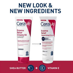 CeraVe Eczema Relief Cream with 1% Colloidal Oatmeal Skin Protectant - 8 fl oz: Moisturizing & Deep Hydration