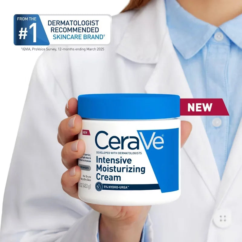 CeraVe Intensive Moisturizing Cream - 12oz: Paraben-Free, Contains Shea Butter, Noncomedogenic, Whole Body Application