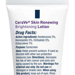 CeraVe Face Brightening Moisturizer - SPF 30 - 1.7 fl oz: Alcohol-Free, Non-Toxic, Unscented, Cream