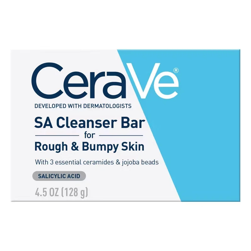 CeraVe SA Body Exfoliating Cleanser Bar for Rough & Bumpy Skin- 4.5oz: Contains Salicylic Acid, Contains Ceramides, Normal Skin