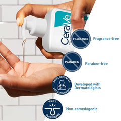 CeraVe Acne Face Cleanser with 2% Salicylic Acid and Purifying Clay for Oily Skin - 16 fl oz: Paraben-Free, Alcohol-Free, Contains Niacinamide