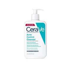 CeraVe Acne Face Cleanser with 2% Salicylic Acid and Purifying Clay for Oily Skin - 16 fl oz: Paraben-Free, Alcohol-Free, Contains Niacinamide