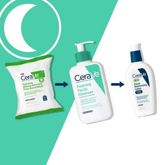 CeraVe Foaming Face Wash with Hyaluronic Acid and Niacinamide for Oily Skin - 3 fl oz