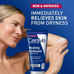 CeraVe Healing Ointment, Moisturizing Petrolatum Skin Protectant for Dry Skin Unscented - 3oz: Contains Hyaluronic Acid, Contains Ceramides
