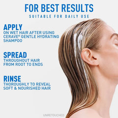 CeraVe Gentle Scalp Care Conditioner - 19 fl oz: Daily Use, Moisturizing, Hypoallergenic, All Hair Types
