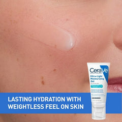 CeraVe Ultra-Light Moisturizing Face Gel - 1.75 fl oz: Paraben-Free, Contains Niacinamide, For Sensitive Skin